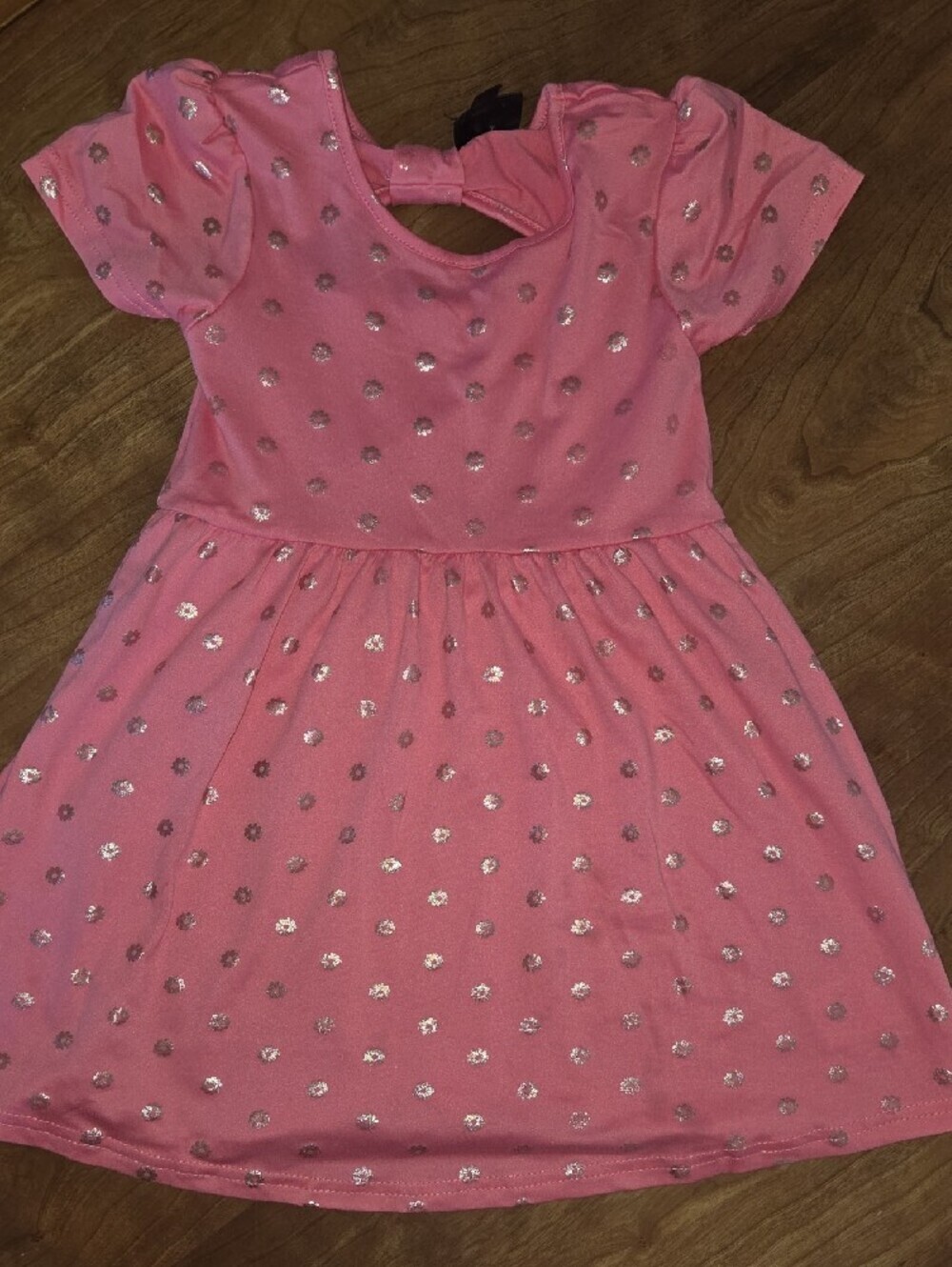 Striped Blue & Floral Kids Dresses - Comfortable Summer Style - Picture 6 of 7